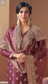 Kalika By Vinay Kuleesh Gold Silk Designer Salwar Suits Suppliers In India
